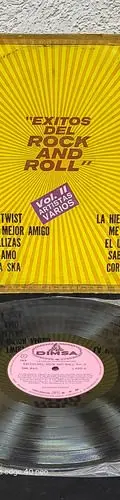 Disco Vinilo Éxitos Del Rock & Roll Vol.ll Artistas Varios — Audio vintage, años 60s