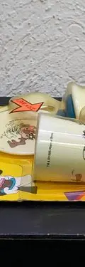 Juego De Té Looney Tunes Talking Tea Chilton Toys 1995 Retro Amarillo — Decoración vintage, años 90s (foto 5)