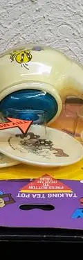 Juego De Té Looney Tunes Talking Tea Chilton Toys 1995 Retro Amarillo — Decoración vintage, años 90s (foto 7)