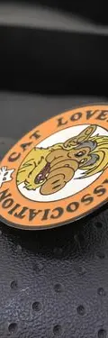 Pin/broche Metalico Animado Alf Cat Lovers Asociation 3.4cm Naranja Alf Cat Lovers Asociation — Coleccionables vintage (foto 3)