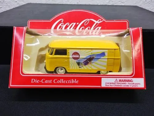 Combi Coca Cola Die-cast Collectible 1994 Vintage En Caja — Coleccionables vintage, años 90s