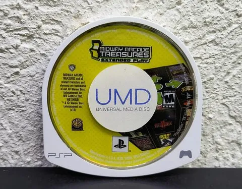 Midway Arcade Treasures Extended Play Para Psp Umd Solo Disc