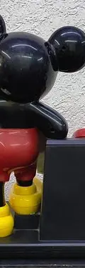 Teléfono Fijo Vintage De Mickey Mouse At&t Años 90's Retro Negro Con Rojo — Tech vintage, años 90s (foto 3)
