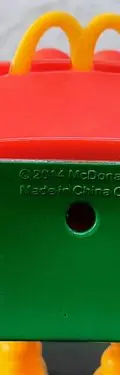 Figura Mc Donald's Wes Happy Fan Collection 2014 Original — Coleccionables vintage, años NOW (foto 2)
