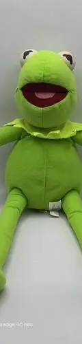 Peluche Rana Rene The Muppets Toy Factory Usa Retro 90s 48cm Verde Lima — Coleccionables vintage, años 90s (foto 2)