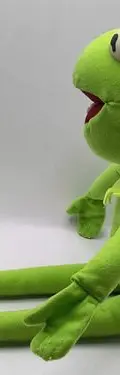 Peluche Rana Rene The Muppets Toy Factory Usa Retro 90s 48cm Verde Lima — Coleccionables vintage, años 90s (foto 8)