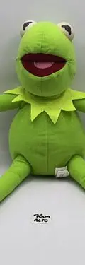 Peluche Rana Rene The Muppets Toy Factory Usa Retro 90s 48cm Verde Lima — Coleccionables vintage, años 90s (foto 9)