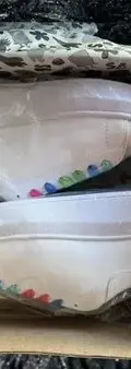 Tenis Bob Esponja Arcoiris Nickelodeon #3 Original Blanco Bob Sponja 23 — Coleccionables vintage, años NOW (foto 3)