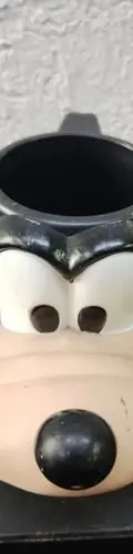 Taza De Vinil Goofy Disney Aplausse 90's Vintage Original Negro Goofy Tribilin Disney — Decoración vintage, años 90s (foto 10)