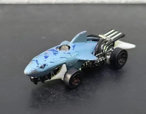 Shark Cruiser Azul Hot Wheels 2011 1186 1:64 Vintage Orig Azul Acero