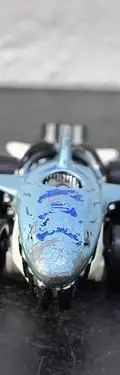 Shark Cruiser Azul Hot Wheels 2011 1186 1:64 Vintage Orig Azul Acero — Decoración vintage, años NOW (foto 3)