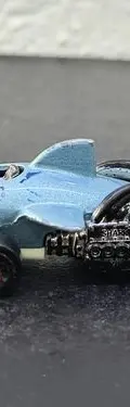 Shark Cruiser Azul Hot Wheels 2011 1186 1:64 Vintage Orig Azul Acero — Decoración vintage, años NOW (foto 4)