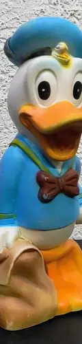 Figura Pato Donald Viajero Disney Vinilos Romay Vintage 70's — Coleccionables vintage, años 70s