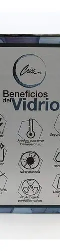Juego De Jarra Y Vasos Crisa De Vidrio 5pz En Caja Transparente — Decoración vintage (foto 5)