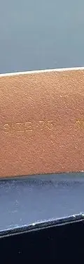 Cinto Para Mujer Massimo Dutti Piel  Camel Size 75 Original Café/camel Piel Liso 75 — Coleccionables vintage, años NOW (foto 10)