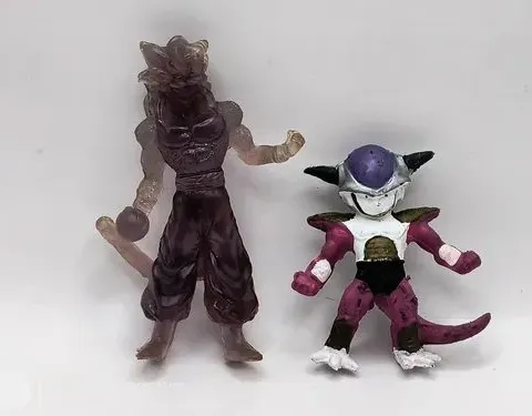 Lote Figuras Dragon Ball Bootleg Goku Y Freezer Retro 2pz