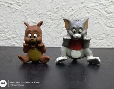 Lote 2 Figuras Tom & Jerry Turner Entertainment Co 1992