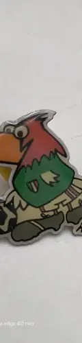 Pin Aguigol Mascota Mundialista Retro De Coleccion 90's Verde Con Blanco Aguigol Mascota Mundialista
