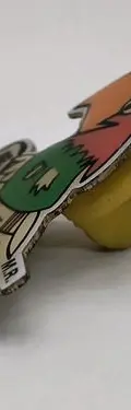 Pin Aguigol Mascota Mundialista Retro De Coleccion 90's Verde Con Blanco Aguigol Mascota Mundialista