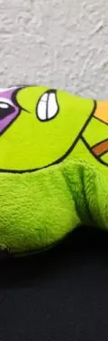 Peluche Teenage Mutant Ninja Turtles Raphael Nanco Original  Verde Con Morado — Coleccionables vintage, años NOW (foto 8)