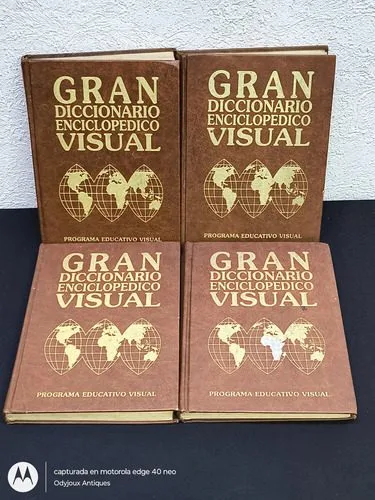 Gran Diccionario Enciclopédico Visual Autor Armando Garzon — Coleccionables vintage, años 90s
