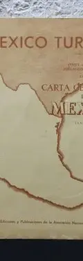 Guía México Turístico Edit. Ana Año 1985 Carta Vintage Retro — Coleccionables vintage, años 80s