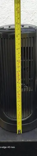 Mini Ventilador De Mesa Torre Oscilante Bt015 Bionaire 15 Cm 60 Negro Plástico 1 — vintage México (foto 8)