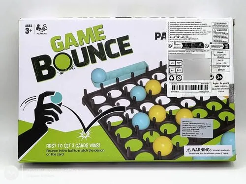 Juego De Mesa Bounce Ball Juego De Pelota Saltarina Fiestas — vintage México