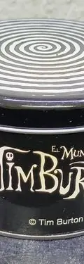 Lata Metálica El Mundo De Tim Burton Coleccionable Vintage — Coleccionables vintage