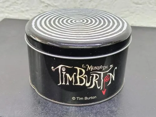 Lata Metálica El Mundo De Tim Burton Coleccionable Vintage — Coleccionables vintage