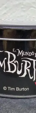 Lata Metálica El Mundo De Tim Burton Coleccionable Vintage — Coleccionables vintage (foto 2)