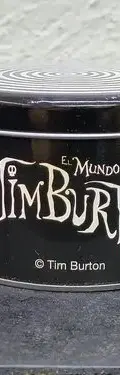 Lata Metálica El Mundo De Tim Burton Coleccionable Vintage — Coleccionables vintage (foto 3)
