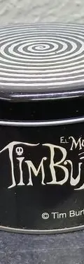 Lata Metálica El Mundo De Tim Burton Coleccionable Vintage — Coleccionables vintage (foto 9)