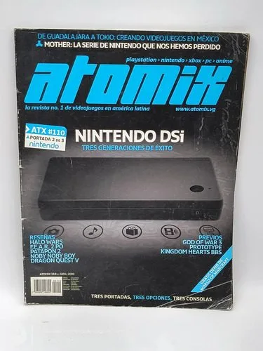 Revista Atomix No.110 Abril 2009 Nintendo Dsi — Coleccionables vintage, años NOW