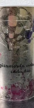 Vaso Promocional Total  Energizamos La Vida  Torre Eiffel — Coleccionables vintage (foto 4)