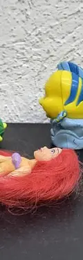 Lote 4 Figuras De La Sirenita Disney 90's Vintage Originales — Coleccionables vintage, años 90s (foto 3)