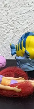 Lote 4 Figuras De La Sirenita Disney 90's Vintage Originales — Coleccionables vintage, años 90s (foto 4)