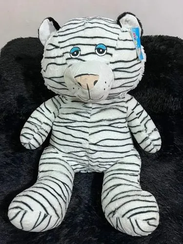 Peluche Grande Tigre Blanco 55cm Marca Muñelocos Usado — Coleccionables vintage