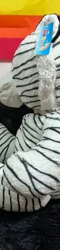 Peluche Grande Tigre Blanco 55cm Marca Muñelocos Usado — Coleccionables vintage (foto 3)