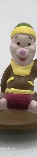 Figura Navideña Piglet De Winnie Pooh Disney Retro Original — Coleccionables vintage, años 90s