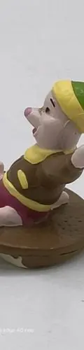 Figura Navideña Piglet De Winnie Pooh Disney Retro Original — Coleccionables vintage, años 90s (foto 5)