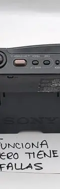Sony Discman Cd Player D-1000 Con Alarma Y Bocina Retro 90's Negro — Audio vintage, años 90s (foto 4)