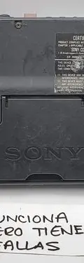 Sony Discman Cd Player D-1000 Con Alarma Y Bocina Retro 90's Negro — Audio vintage, años 90s (foto 7)