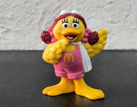 Figura Birdie Early Bird Mcdonald's 1999 Hasbro Vintage