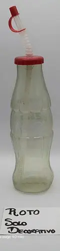 Cocalindro En Forma De Botella Coca Cola Vintage 30cm Roto Cocalindro En Forma De Botella Coca Cola Vintage 30cm — Coleccionables vintage, años 80s