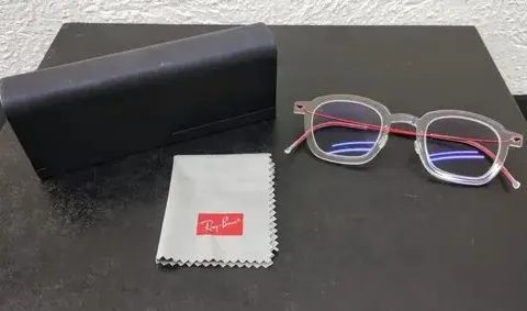 Lentes Para Graduar Lindberg Mod. 6587 C01 De Uso Original  Rojo