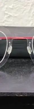 Lentes Para Graduar Lindberg Mod. 6587 C01 De Uso Original  Rojo — Coleccionables vintage (foto 4)