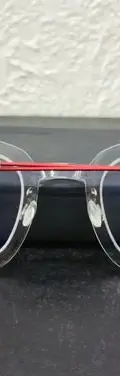 Lentes Para Graduar Lindberg Mod. 6587 C01 De Uso Original  Rojo — Coleccionables vintage (foto 5)