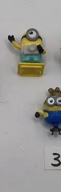 Lote Figuras Minions Miniatura Kinder Sorpresa 4pz Original — Coleccionables vintage, años NOW (foto 2)