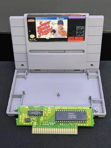 Super Bases Loaded Snes Super Nintendo Original — Gaming vintage, años 90s